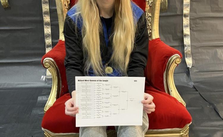 Bailey Turpitt placed first at Millard West. Photo provided.