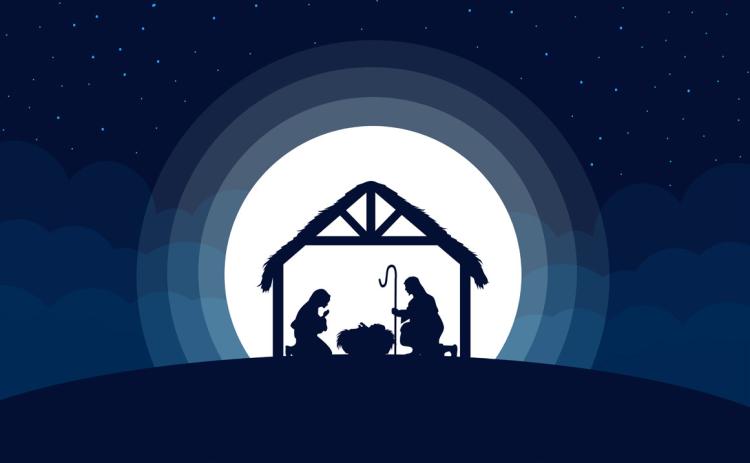 Nativity scene. PCN file graphic.