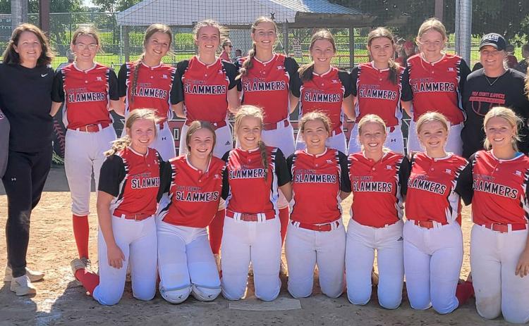 The Slammers took first place in Albion, beating Boone Central 8-5. Photo provided.
