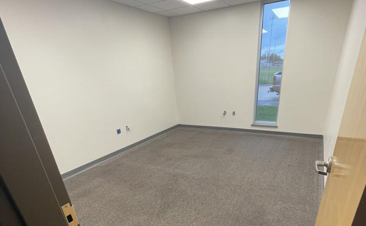 In preparation for a new superintendent, the Cross County Superintendent’s office got a new coat of paint and the carpet shampooed. It will be fresh when Supt. Warren arrives in a few weeks. Photo provided.