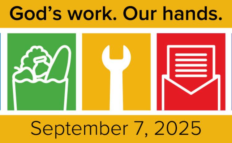 God’s work, Our hands is an annual day of service for the Lutheran Church. Graphic provided.