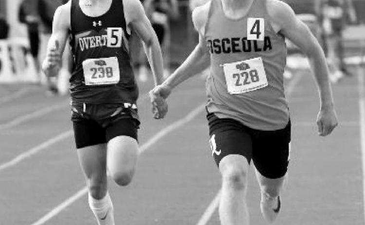 Osceola junior Isaiah Zelasney brought home four medals for the second year in a row.