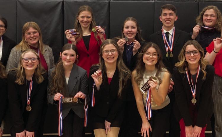 Cross County speech team