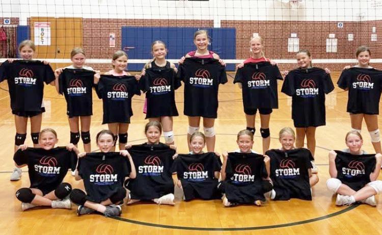 The High Plains Youth Volleyball camp was held in Clarks July 15-17 in the morning at the elementary school. Campers worked on the fundamentals of the game as they prepare for the upcoming season. Photos were provided.