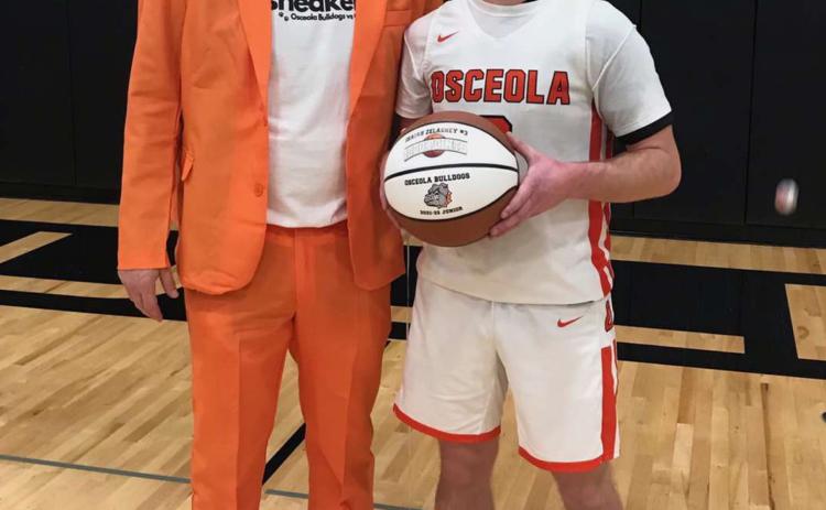 Isaiah Zelasney does not have the typical player-coach relationship with his basketball coach, who also is his cousin. Coach Jason Zelasney was on the sideline last year with Isaiah scored his 1,000th point during his junior season. PCN file photo