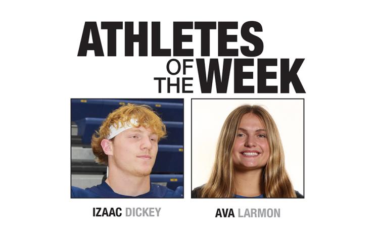 Congrats to this week's Athletes of the Week