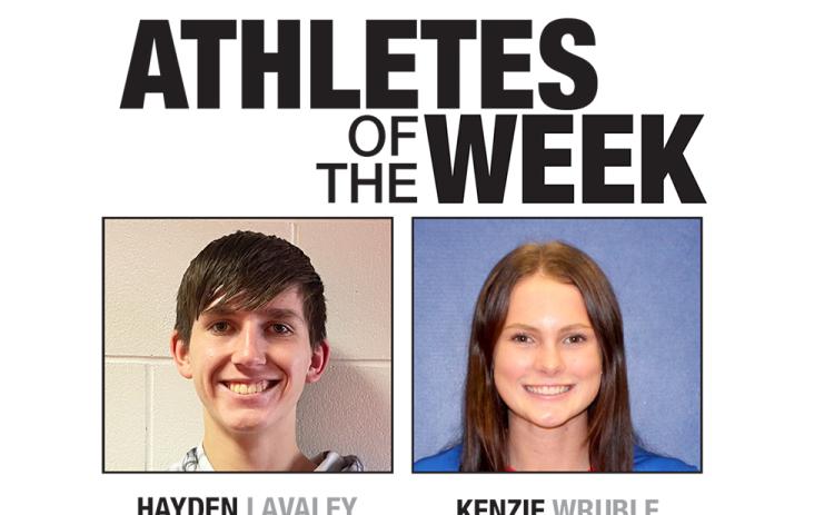 Congrats to this week's Athletes of the Week