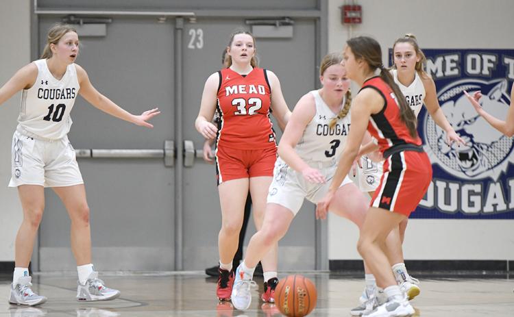 Cross County's defense kept Mead's offense on their heels all game on Wednesday. PCN photo by Rick Holtz