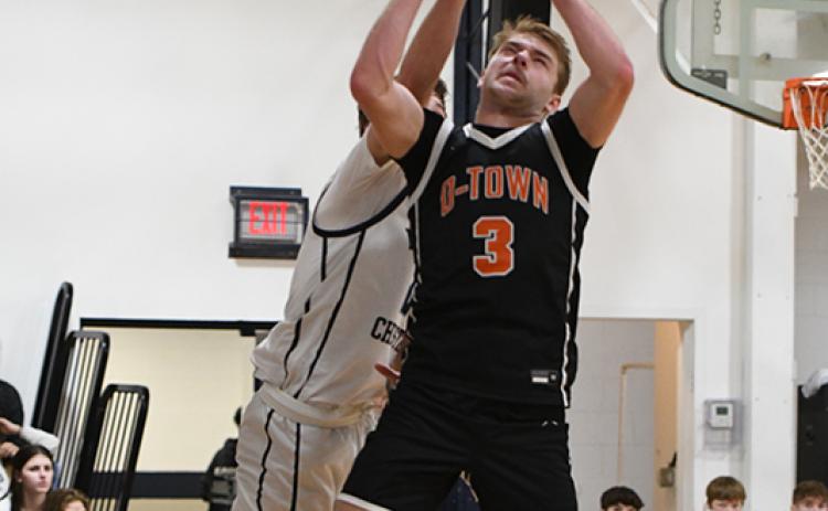 The record was broken with 58.3 seconds remaining in the first half on Tuesday against Nebraska Christian. PCN photo by Rick Holtz