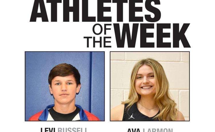 Each week during the school year, the Polk County News will select a male and female Athlete of the Week.