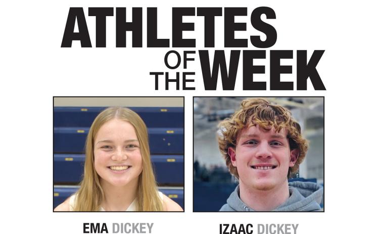Each week during the school year, the Polk County News will select a male and female Athlete of the Week.