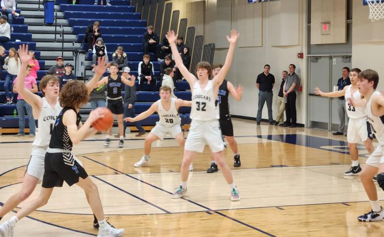 Cross County opened subdistrict play with a win on Tuesday. PCN photo by Craig Pinley