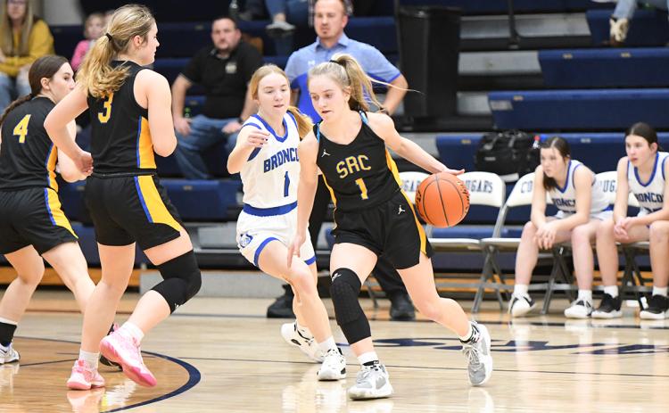 Taya Pinneo finished with a season-high 32 points on Tuesday against Centennial. PCN photos  by Rick Holtz