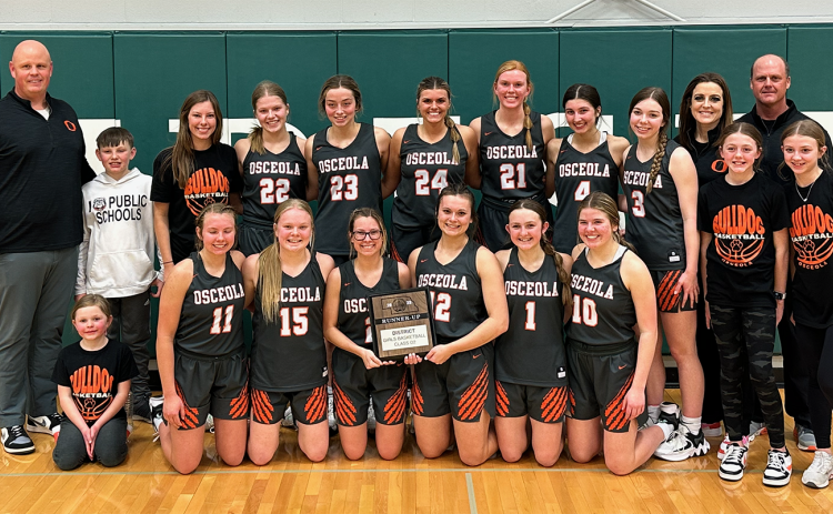 Osceola finishes the season with a record of 12-12 and is the D2-1 District Final runner-up.