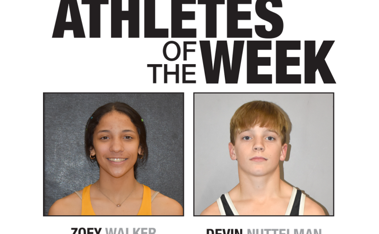 Each week during the school year, the Polk County News will select a male and female Athlete of the Week.
