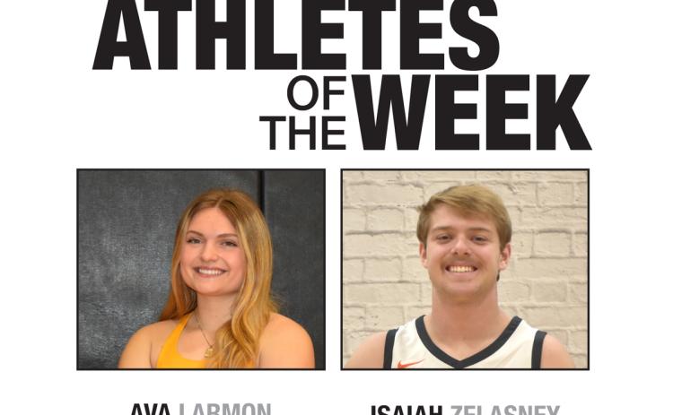 Each week during the school year, the Polk County News will select a male and female Athlete of the Week.