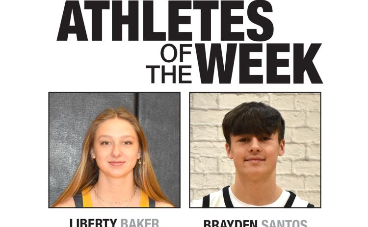 Each week during the school year, the Polk County News will select a male and female Athlete of the Week.