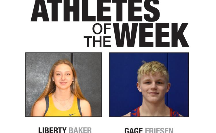 Each week during the school year, the Polk County News will select a male and female Athlete of the Week. 