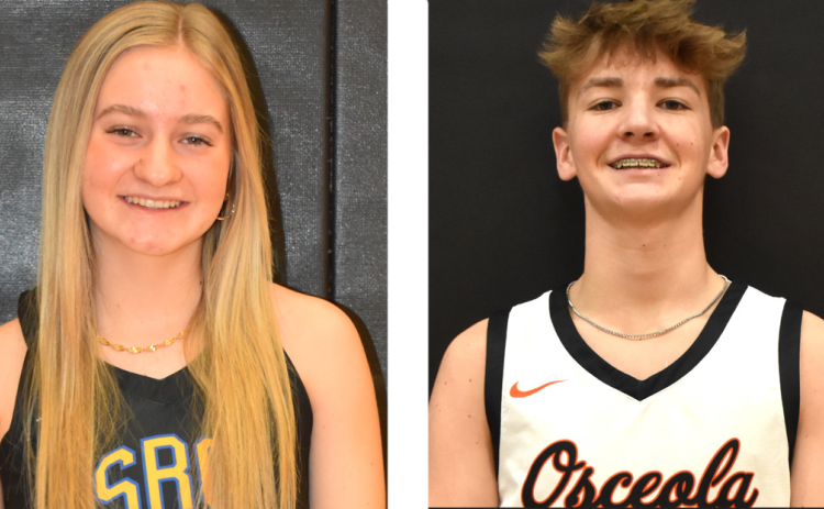 Each week during the school year, the Polk County News will select a male and female Athlete of the Week.