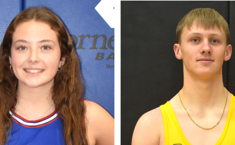 Each week during the school year, the Polk County News will select a male and female Athlete of the Week.