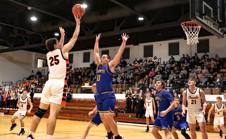 Creighton Sterup shoots one for Osceola.