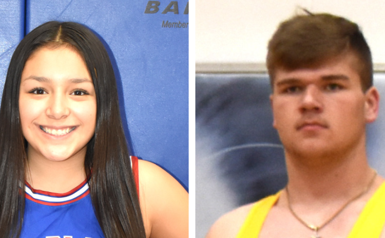 Each week during the school year, the Polk County News will select a male and female Athlete of the Week.