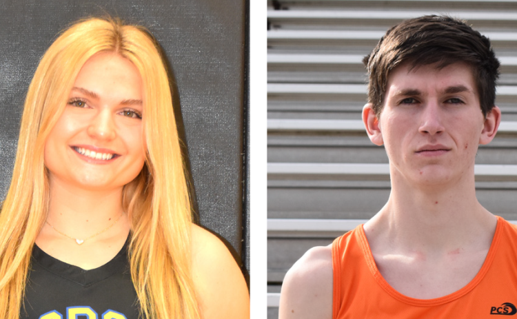 Each week during the school year, the Polk County News will select a male and female Athlete of the Week.