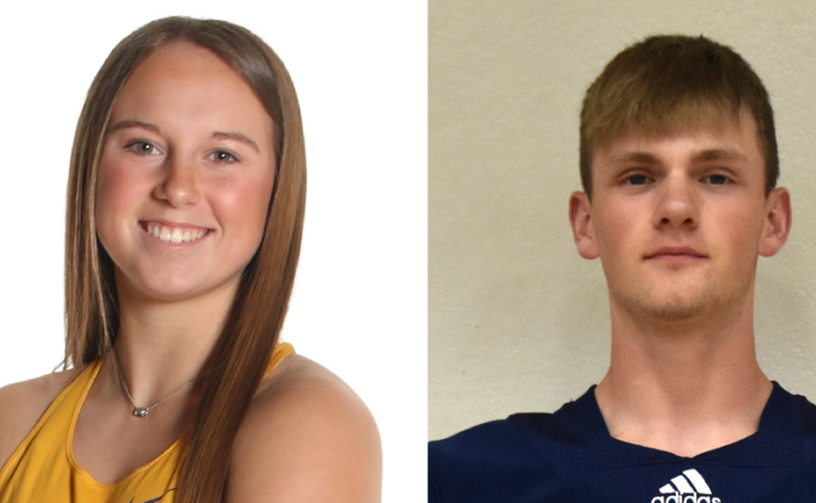 Each week during the school year, the Polk County News will select a male and female Athlete of the Week.
