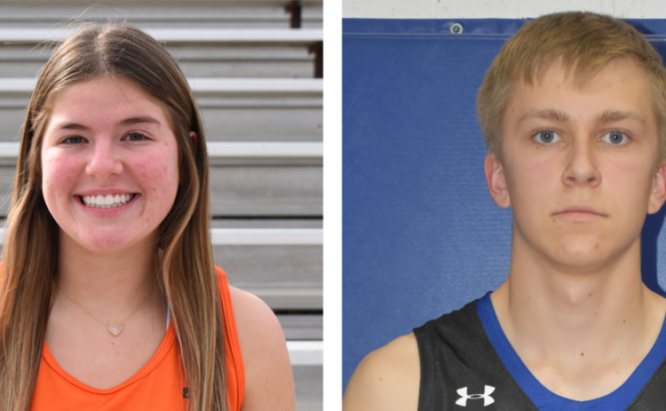 Each week during the school year, the Polk County News will select a male and female Athlete of the Week.