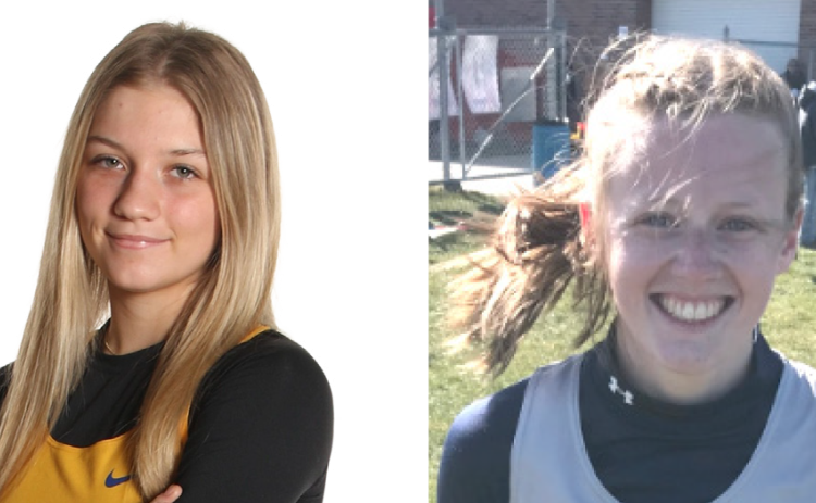 Each week during the school year, the Polk County News will select a male and female Athlete of the Week. This week we break with our norm and selected two female athletes.