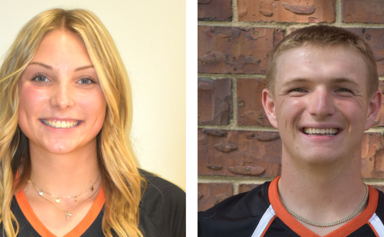 Each week during the school year, the Polk County News will select a male and female Athlete of the Week.