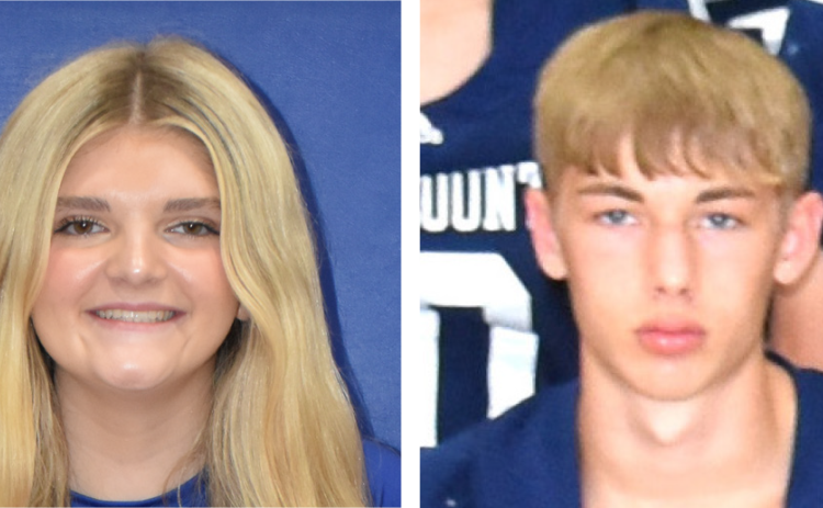 Each week during the school year, the Polk County News will select a male and female Athlete of the Week.