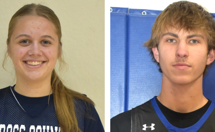 Each week during the school year, the Polk County News will select a male and female Athlete of the Week.
