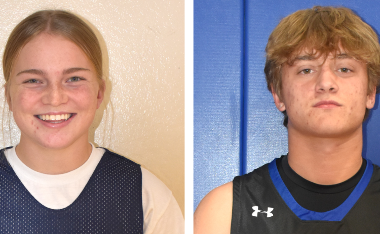 Each week during the school year, the Polk County News will select a male and female Athlete of the Week.