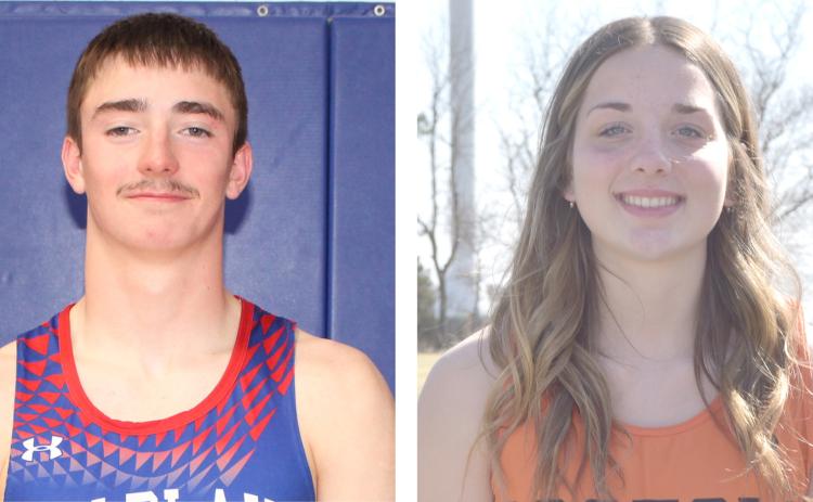 Each week during the school year, the Polk County News will select a male and female Athlete of the Week.
