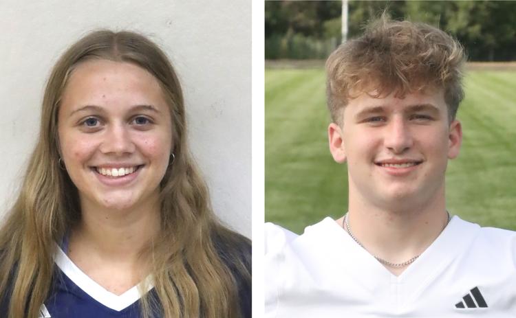 Each week during the school year, the Polk County News will select a male and female Athlete of the Week.