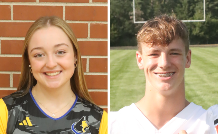 Each week during the school year, the Polk County News will select a male and female Athlete of the Week.