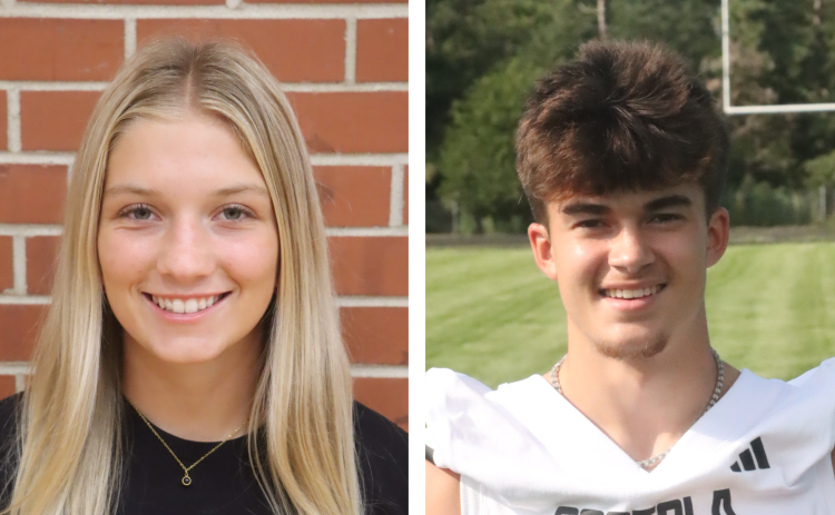 Each week during the school year, the Polk County News will select a male and female Athlete of the Week.