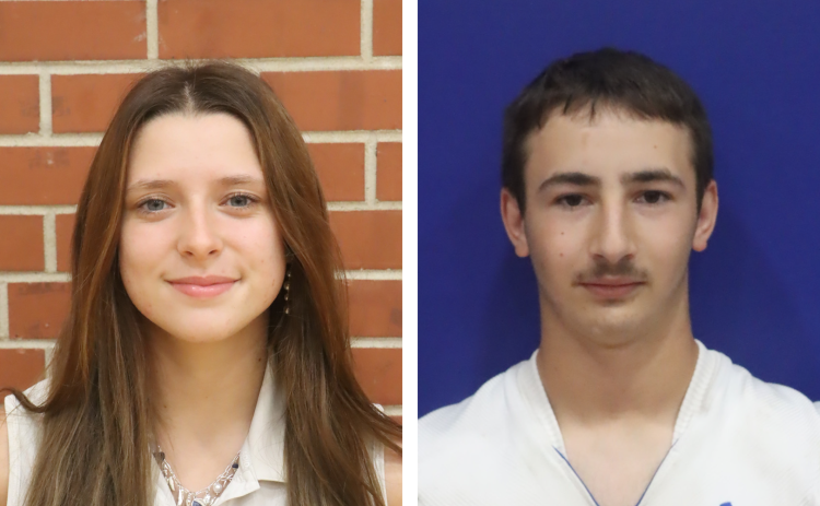 Each week during the school year, the Polk County News will select a male and female Athlete of the Week.