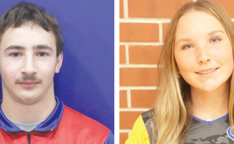 Each week during the school year, the Polk County News will select a male and female Athlete of the Week.