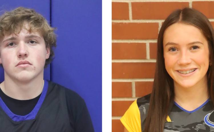 Each week during the school year, the Polk County News will select a male and female Athlete of the Week.