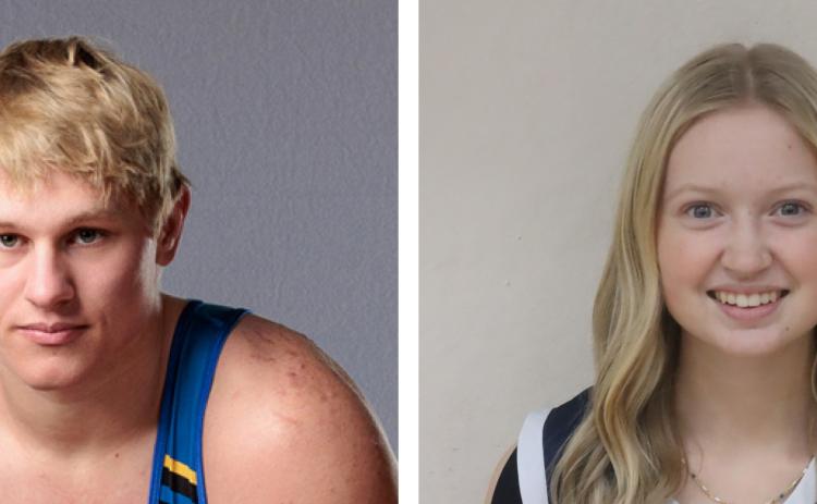 Each week during the school year, the Polk County News will select a male and female Athlete of the Week.