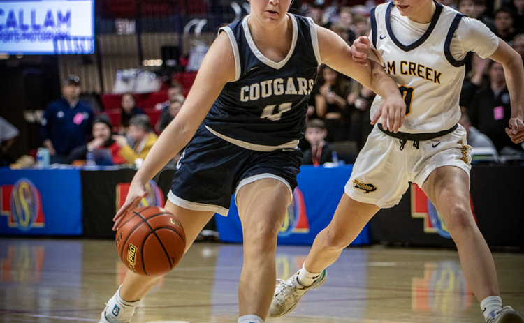 Ella Clark finished with 5 points and 5 rebounds for Cross County on Thursday. PCN photo by Rick Holtz