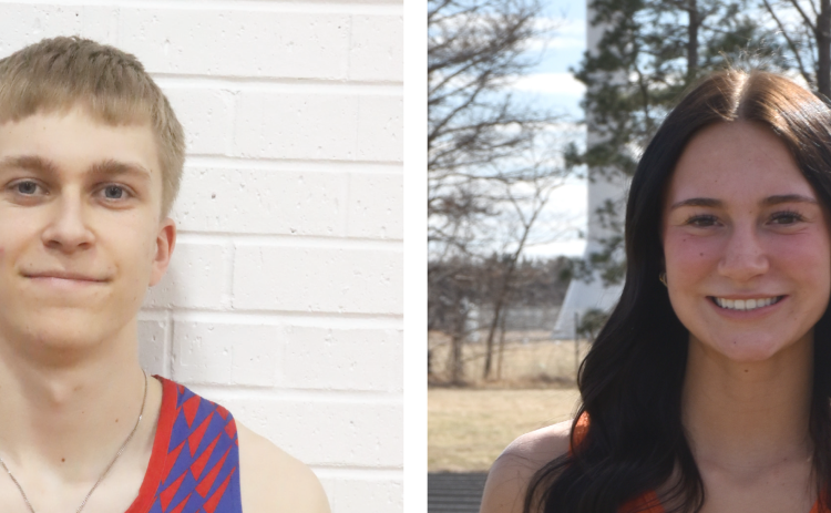 Each week during the school year, the Polk County News will select a male and female Athlete of the Week.