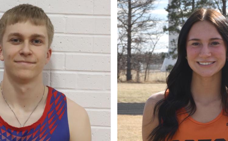 Each week during the school year, the Polk County News will select a male and female Athlete of the Week.