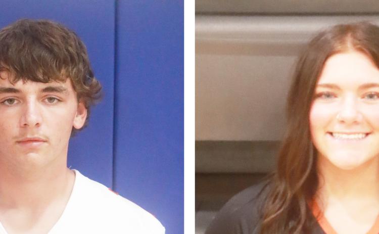 Each week during the school year, the Polk County News will select a male and female Athlete of the Week.