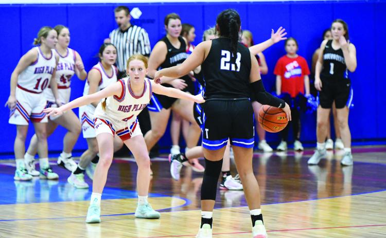 Peyton Hofmann and the Storm used their zone defense to frustrate the Timberwolves all game long. The defense tied a season-high with 17 steals in the contest. PCN photo by Rick Holtz