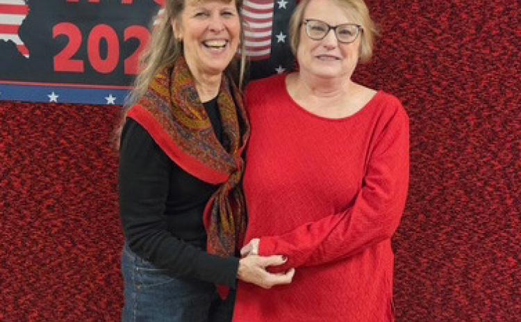 The Osceola American Legion Auxiliary honored members for their continuous membership in Auxiliary: Carita Willits for 20 years and Mary Russell for 50 years. Congratulations ladies!