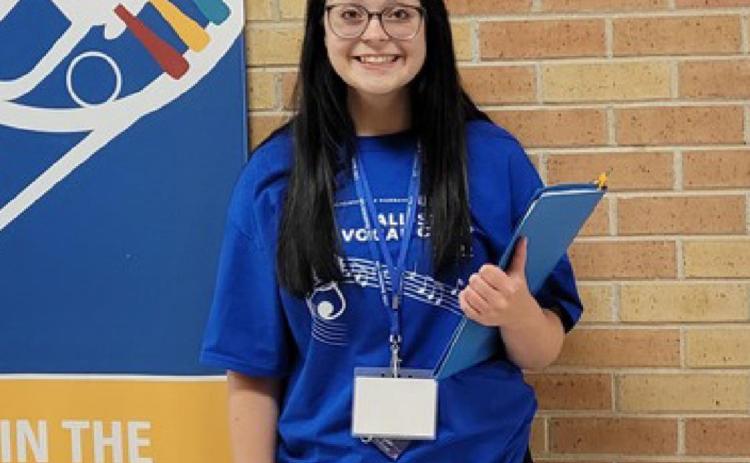 Briauna Rathje Attends Choir Camp