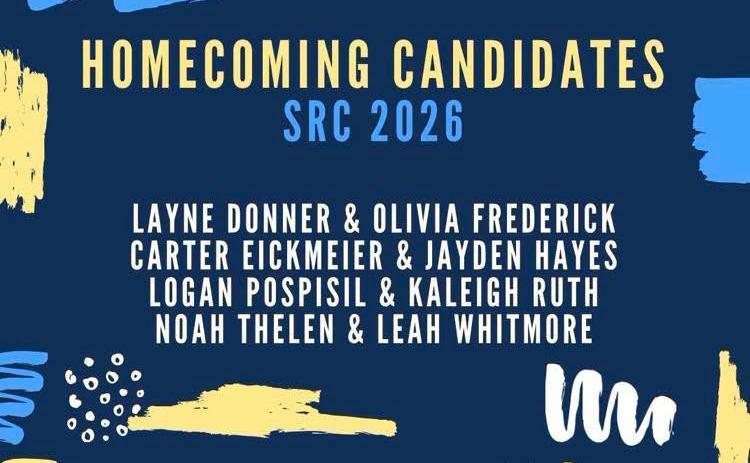 Shelby-RC Huskies announced their candidates as above. They will hold their Homecoming on Friday, September 25th. The football team will host Humphrey/Lindsay at 7 p.m. The volleyball team will hold a home Tri on Thursday and the Huskies golfers will be in Fullerton at Pawnee Hills. Graphic was provided.